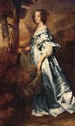 Anthony Van Dyck The Countess of clanbrassil painting